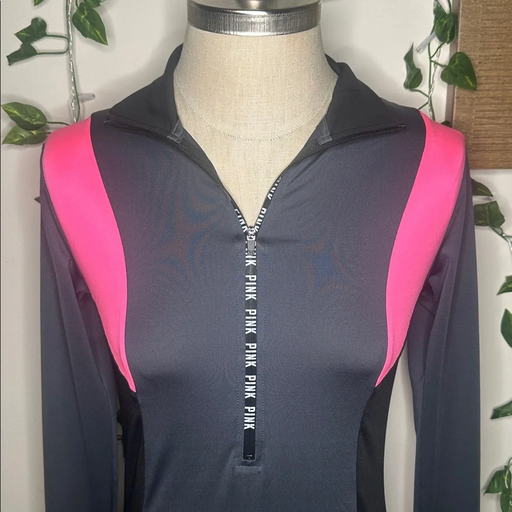 VS PINK Quarter Zip Workout Jacket - Picture 2 of 6